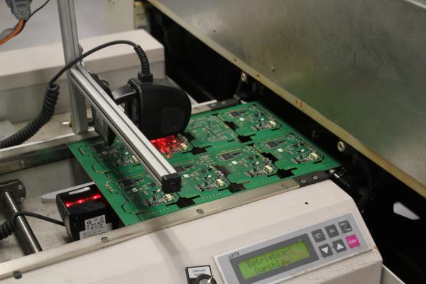 Elektronik Produktion Rückverfolgung Barcode Scanning